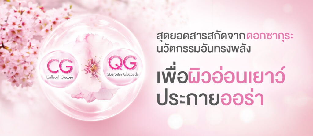 Sakura extract Banner